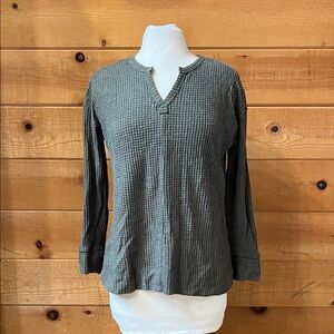 Z Supply long sleeve waffle knit shirt